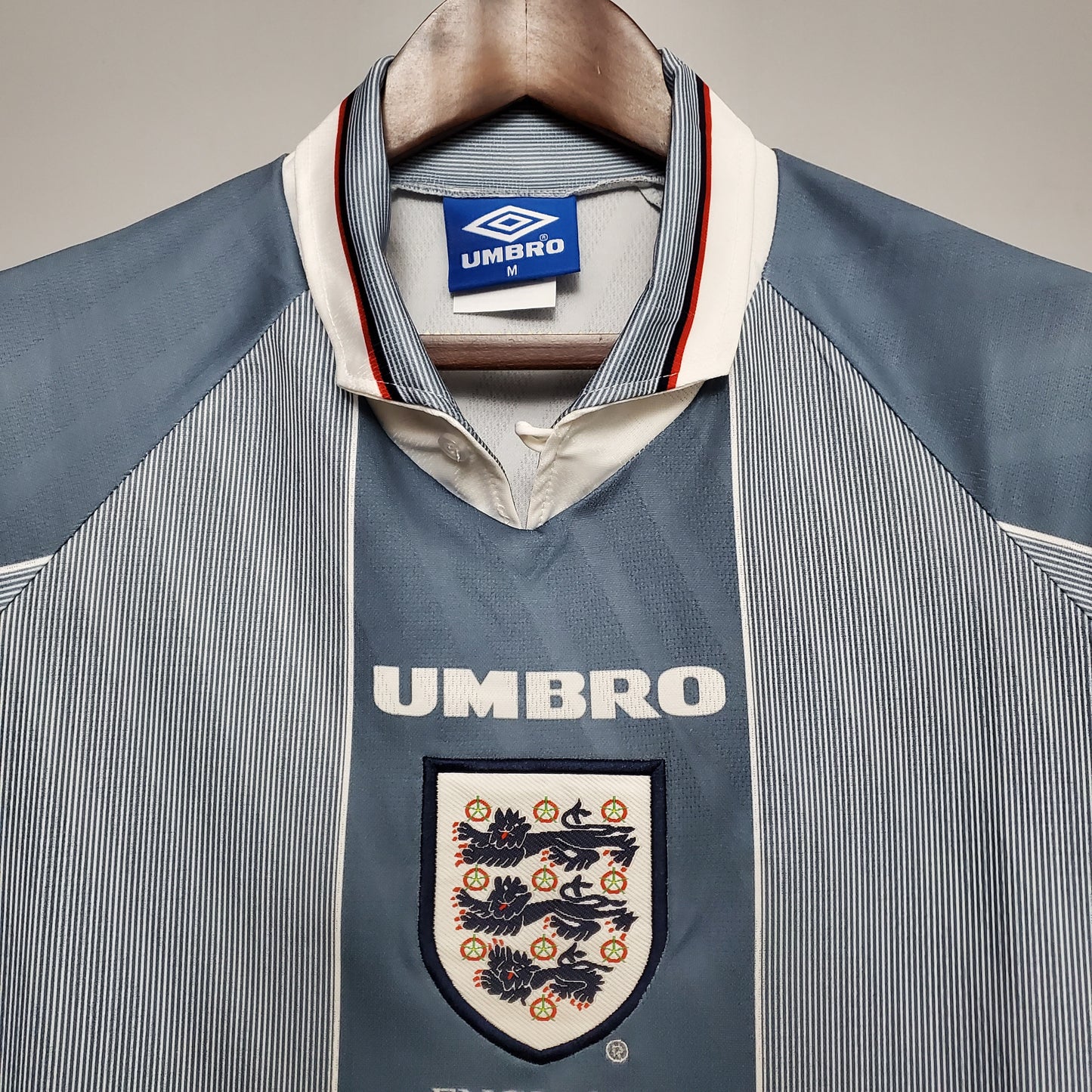England 1996 Euros Retro Jersey Away