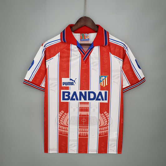 Atletico Madrid 1996-97 Home Jersey