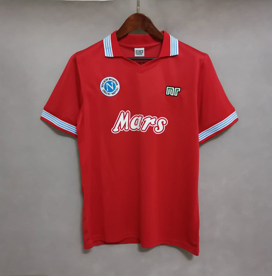 Napoli 1988-89 Red Retro Jersey