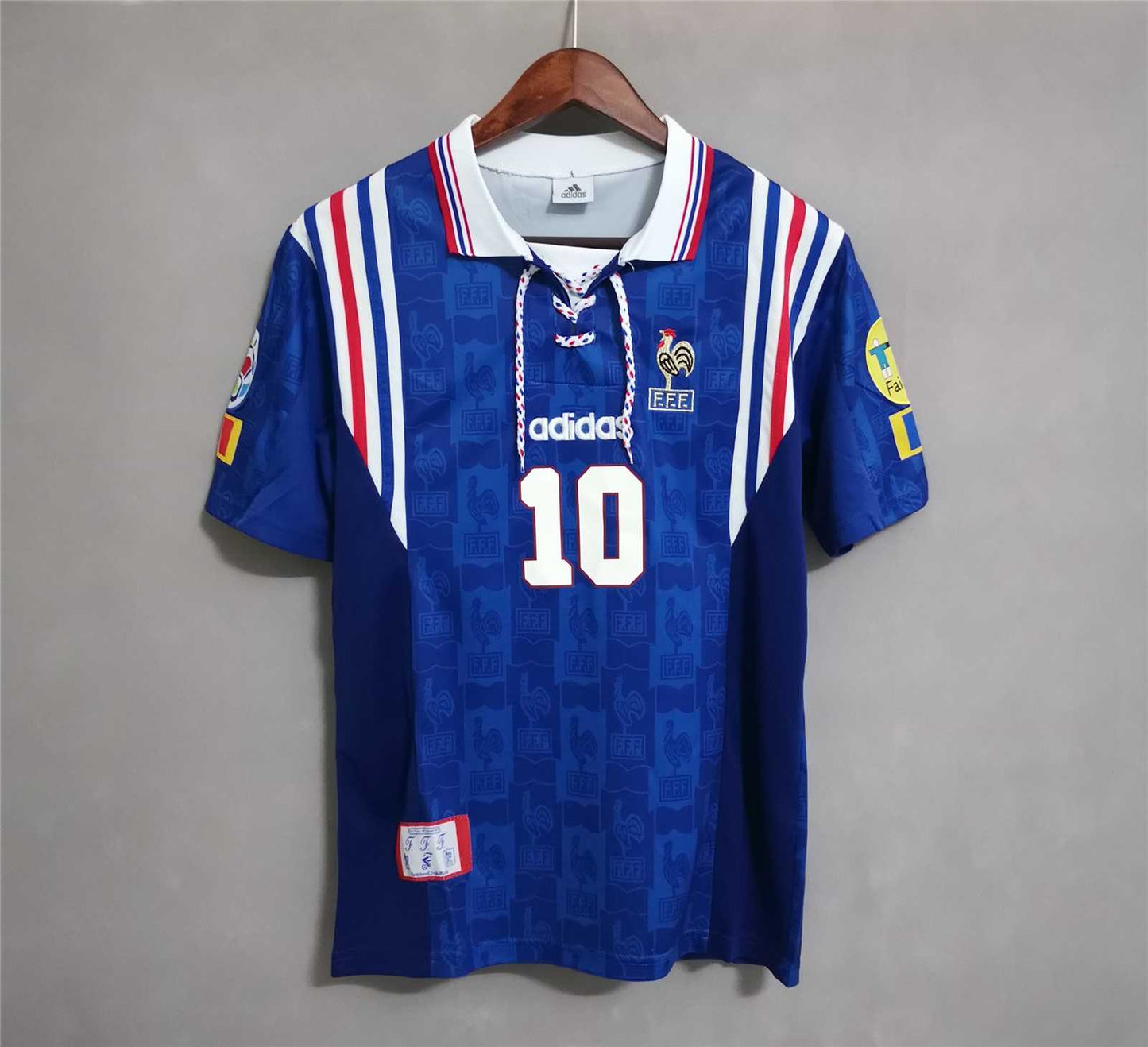 France 1996 Euros Retro Home Jersey