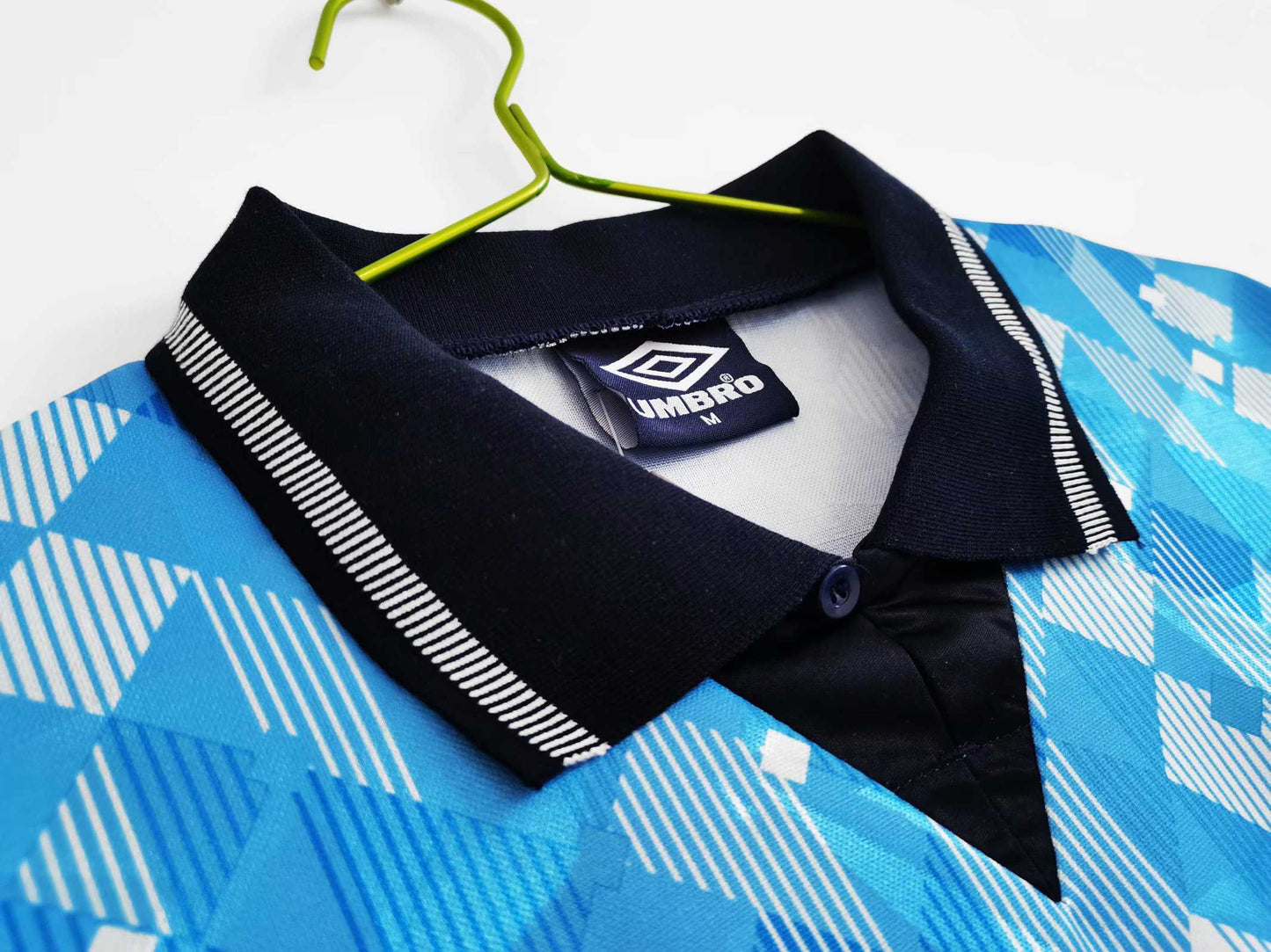 England 1990 World Cup Retro Blue Jersey