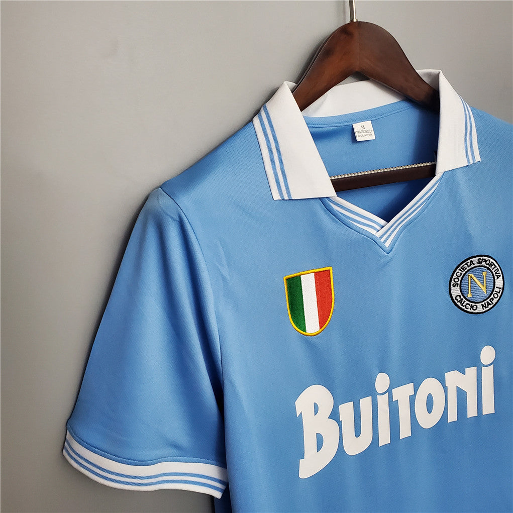 Napoli 1986-87 Home Retro Jersey