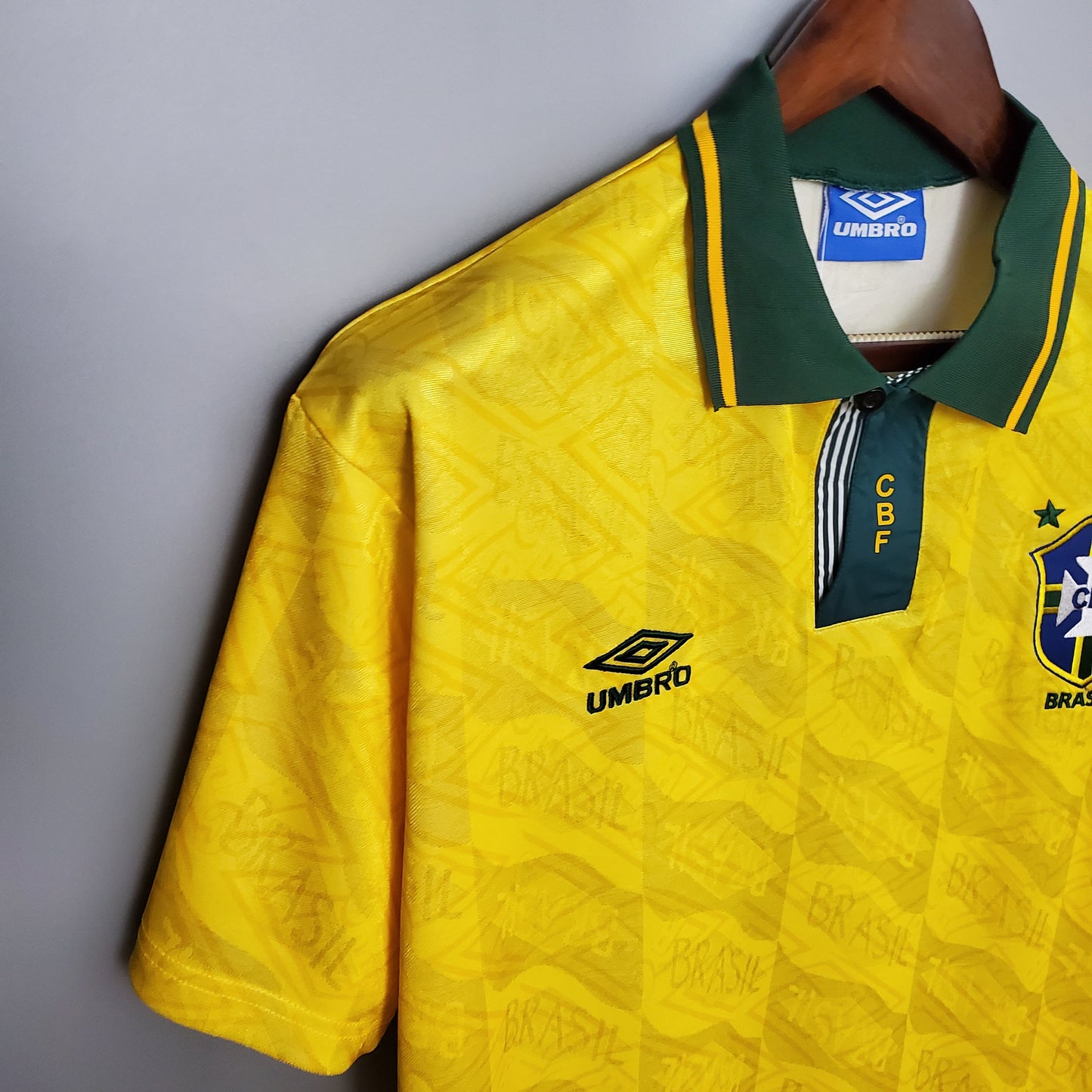 Brazil 1991-1993 Retro Jersey