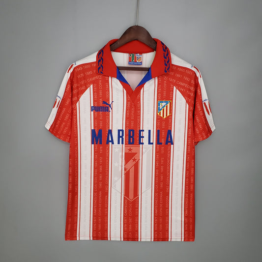 Atletico Madrid 1995-96 Home Jersey