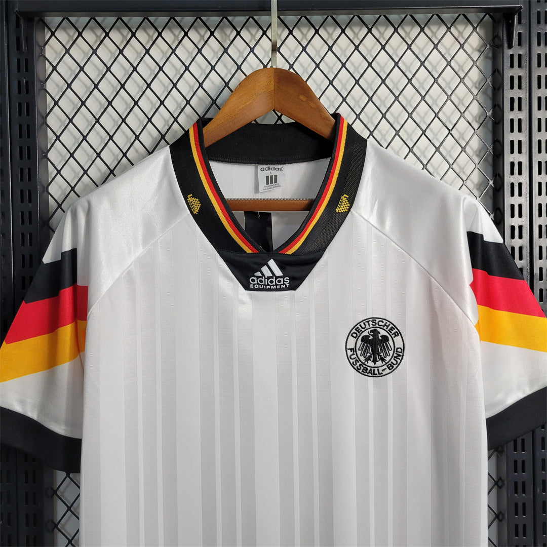Germany 1988 Euros Retro Away Jersey