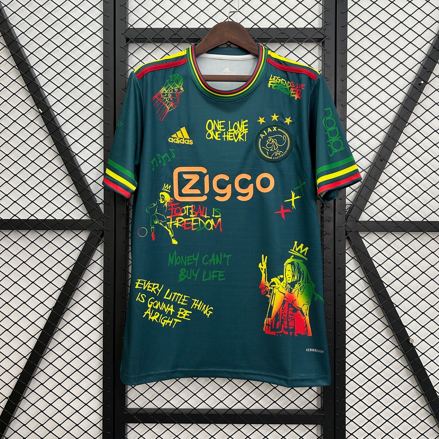 Ajax x Bob Marley Green Kit
