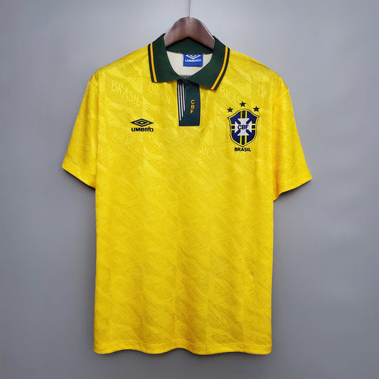 Brazil 1991-1993 Retro Jersey