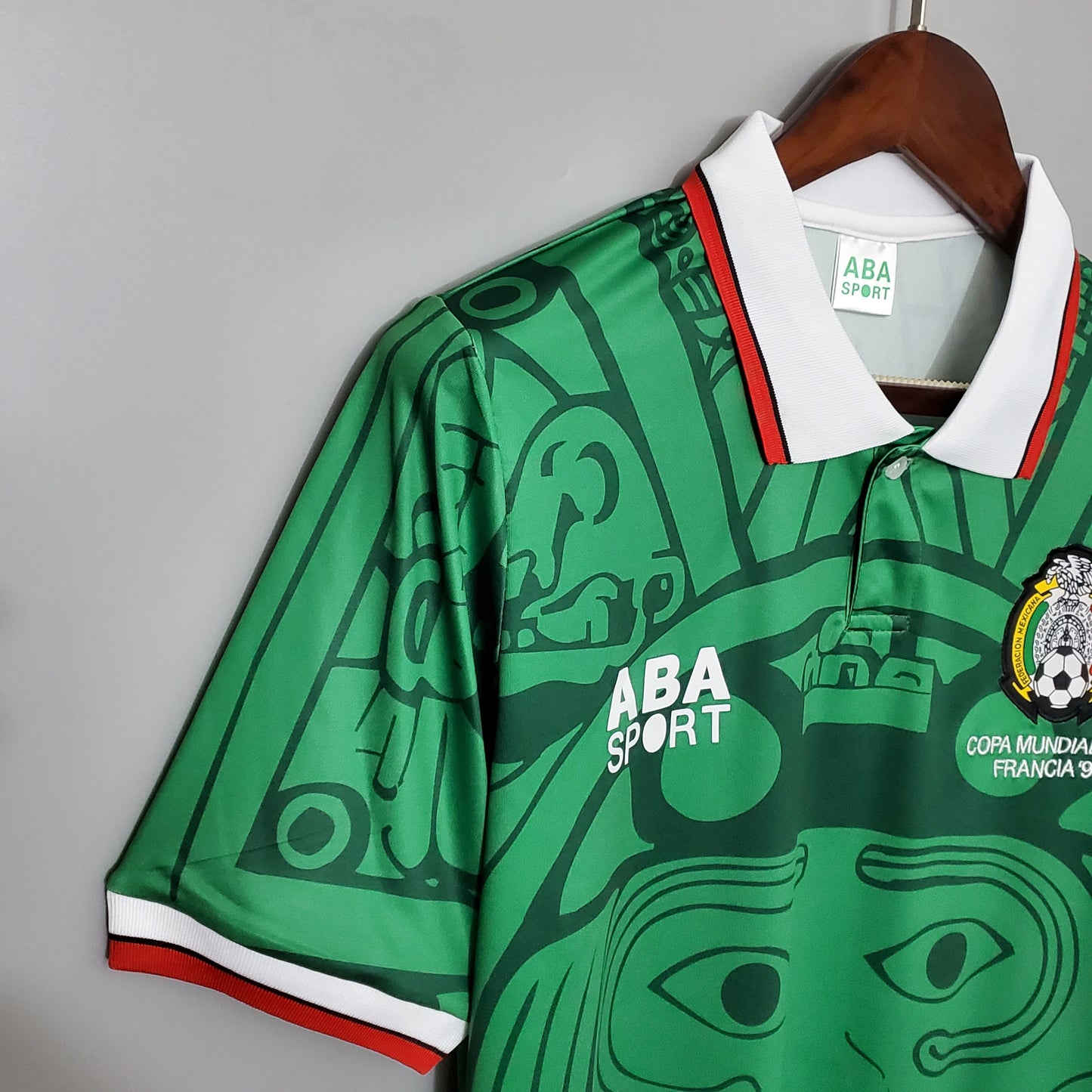 Mexico 1998 World Cup Retro Home Jersey