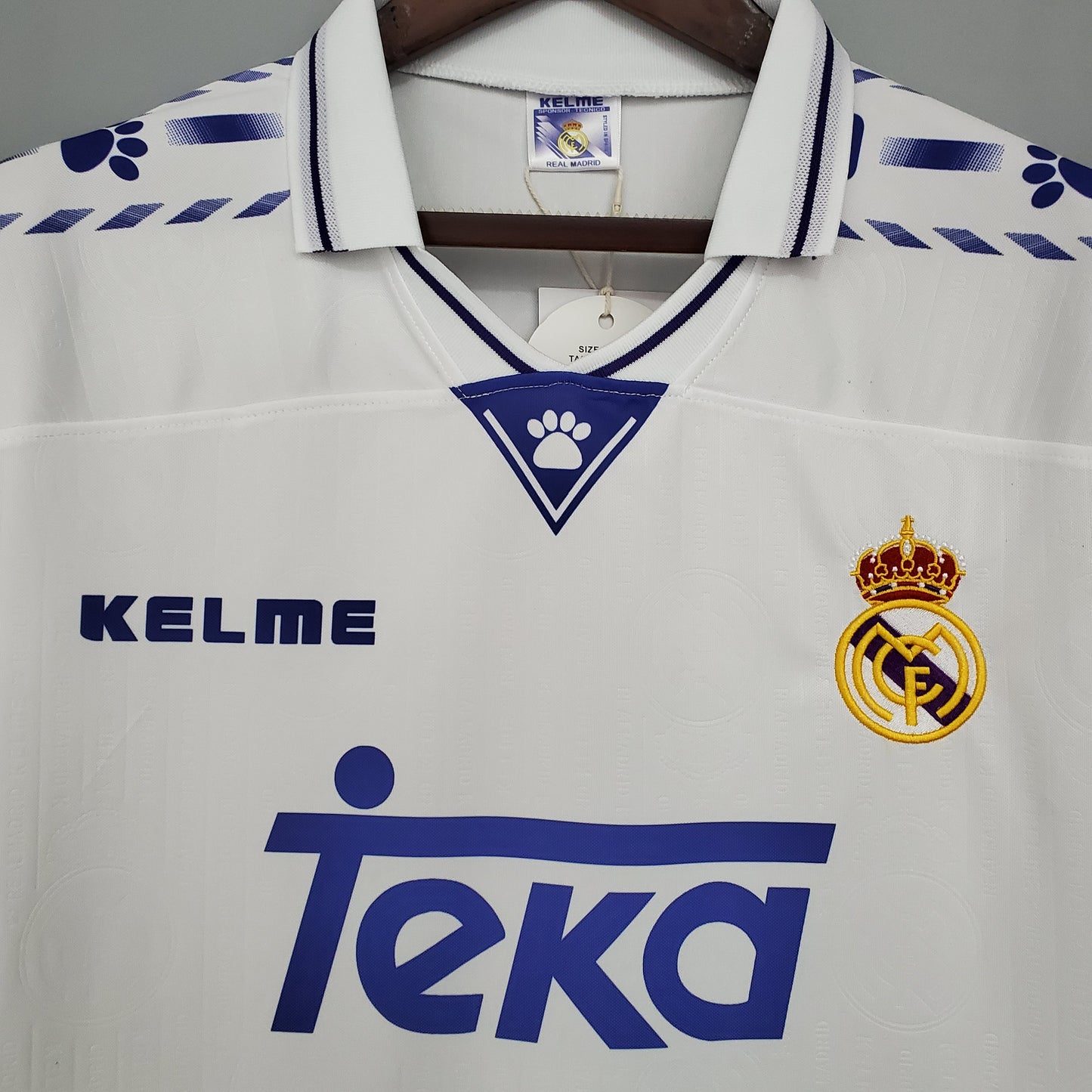 Real Madrid 1996-97 Home Jersey