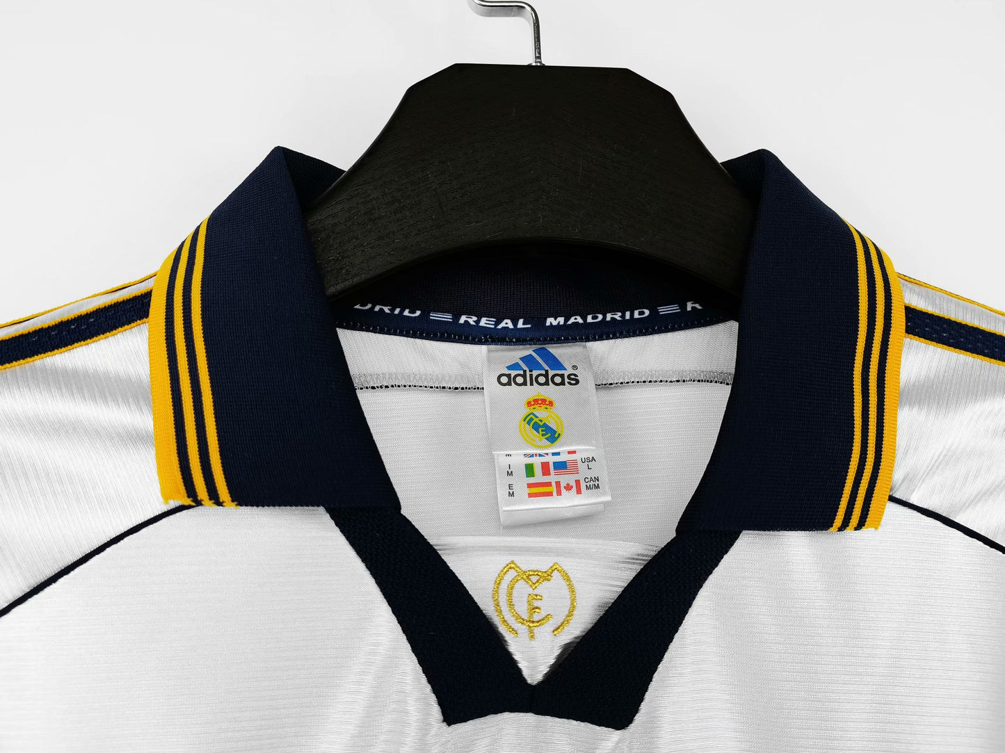 Real Madrid 1998-99 Home Retro Jersey