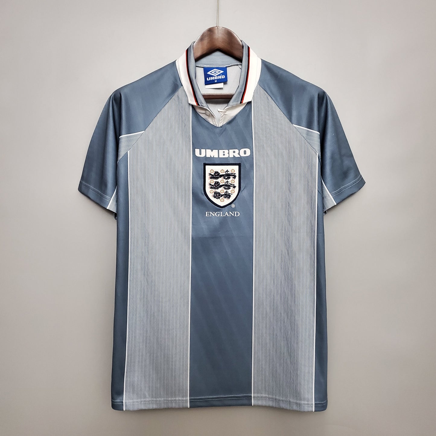 England 1996 Euros Retro Jersey Away