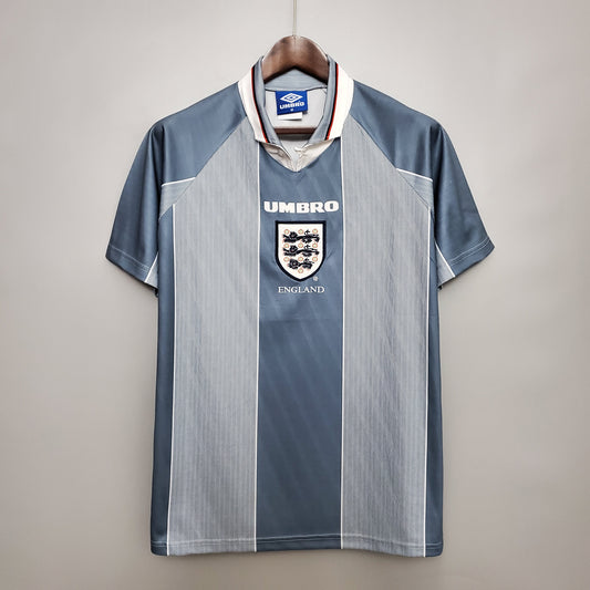 England 1996 Euros Retro Jersey Away
