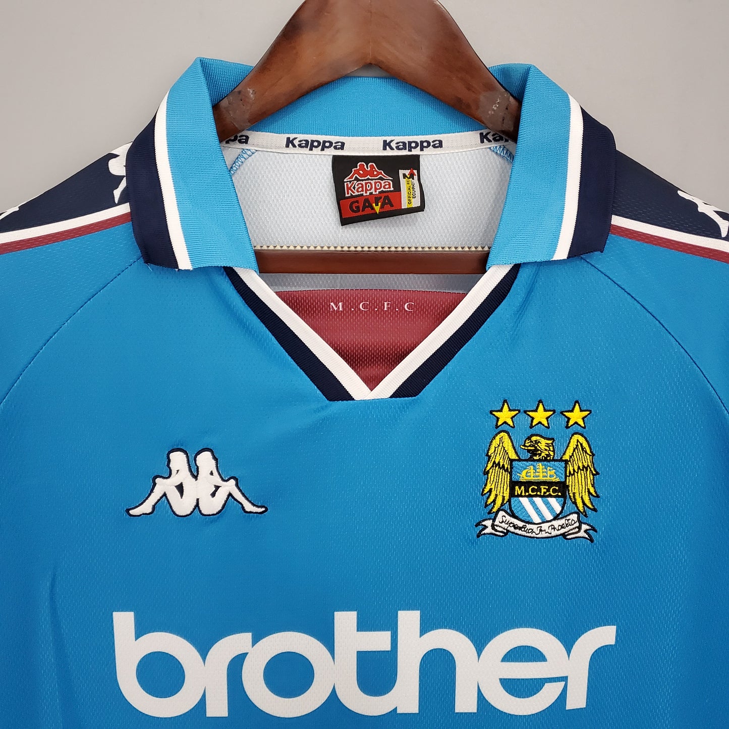 Manchester City 1997-99 Home Retro Jersey
